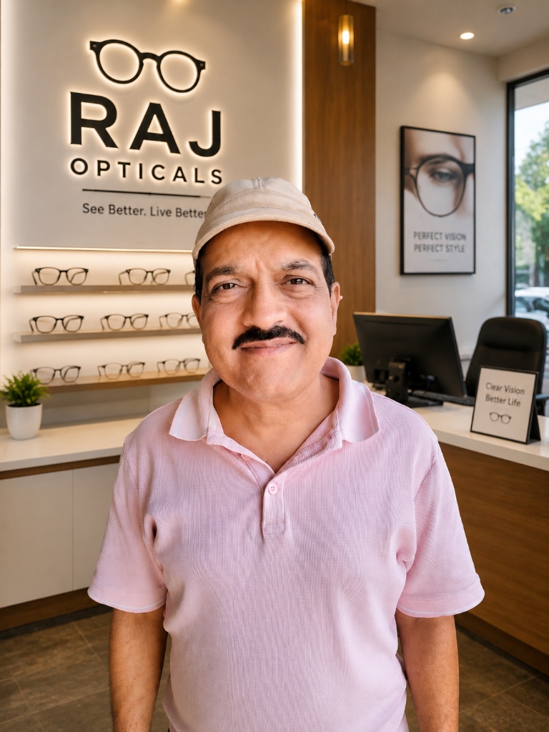 Owner of Raj Opticals